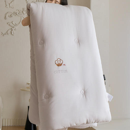 自然醒超柔双层纱新疆棉花被被子被芯LFS 商品图10