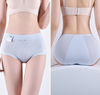 老米优品🎈4色一组！出口日本《莫代尔高腰生理内裤》 棉质内裤, 纯色生理期内裤经期高腰内裤放侧漏三角头~ 商品缩略图6