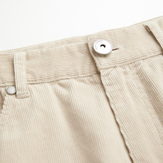 ROMI STUDIO“英式复古”灯芯绒纹理舒适宽松高腰休闲裤 RWCAXU5154 商品图2