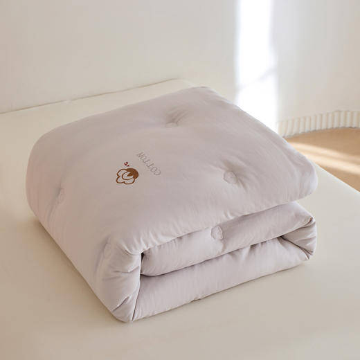 自然醒超柔双层纱新疆棉花被被子被芯LFS 商品图12