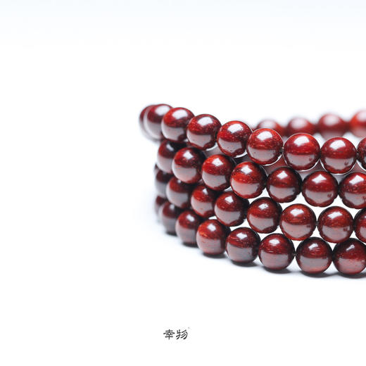 【青山特惠】0.8*108颗4星小叶紫檀手串 t8 商品图2