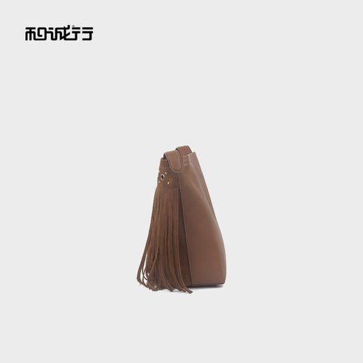 和诚行2025秋季新款波西米亚风复古流苏单肩包4420170 商品图2