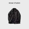 ROMI STUDIO“智性松弛”进口牛皮洗水皱感落肩翻领皮衣 RWCWSG6161 商品缩略图1