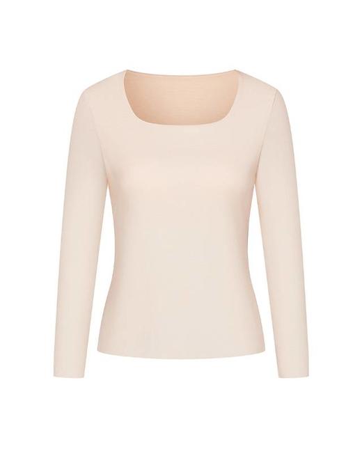 【春上新】8楼爱慕儿童Aimer Kids女孩奶皮暖肤打底套头长袖上衣AJ172J241，吊牌价399元 商品图2