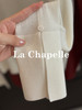 会员福利【性感斜肩+绵羊毛】拉夏贝尔/La Chapelle不规则设计感斜肩开衩气质长袖针织衫超高性价比 商品缩略图8