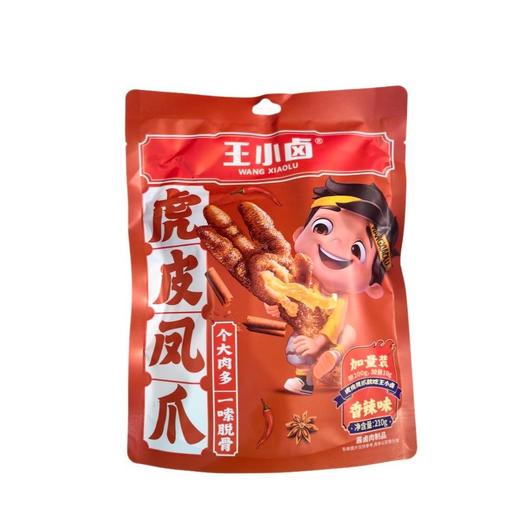 王小卤虎皮凤爪香辣味210g/袋 商品图0