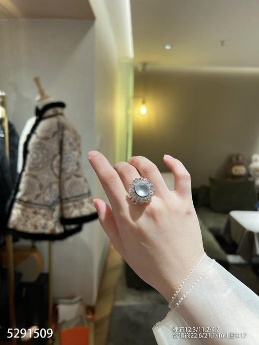 玻璃种蛋面戒指【5291509】具体价格微信咨询 商品图4