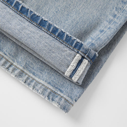 ROMI STUDIO“复古怀旧”土耳其进口斜纹肌理感牛仔裤 RW24AX80915 商品图4