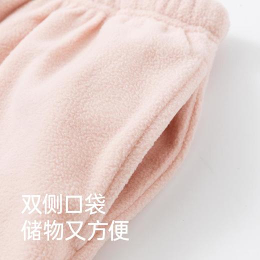 3部顶瓜瓜摇粒绒开襟V领女长袖套装ARW25200 商品图3