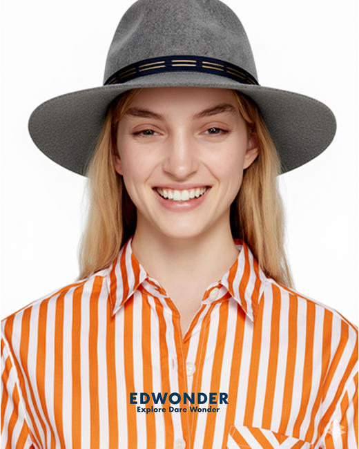 爵士帽 I 灰色羊毛 l Fedora 商品图0