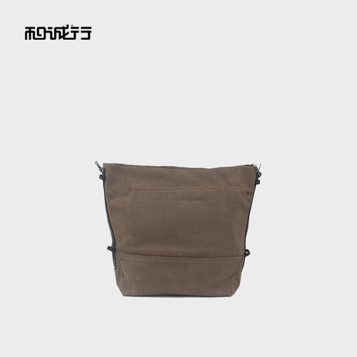 和诚行2025秋季新款时尚休闲帆布轻便斜挎通勤风单肩包3920045 商品图3