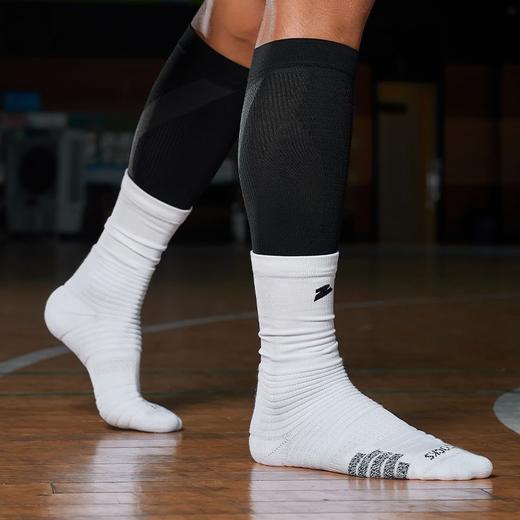 有志者UZIS实战专业包裹篮球袜子男精英训练防滑护具高帮长筒擎天 商品图6