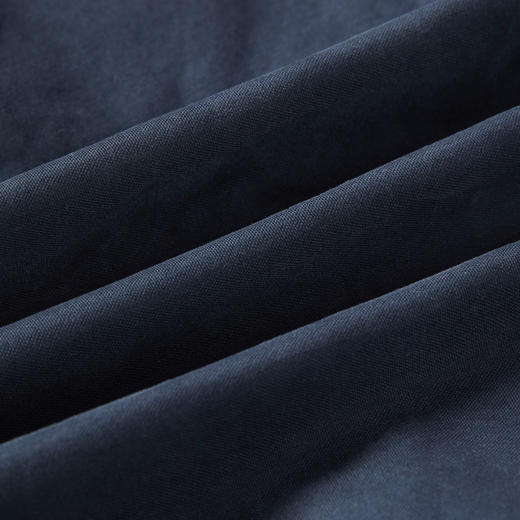 ROMI STUDIO“美式复古”棉锦混纺挺括撞色做旧短款外套RW24LWY1188【现货】 商品图4