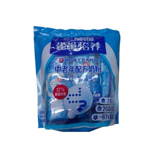 雀巢中老年营养奶粉（袋）400g 商品图0