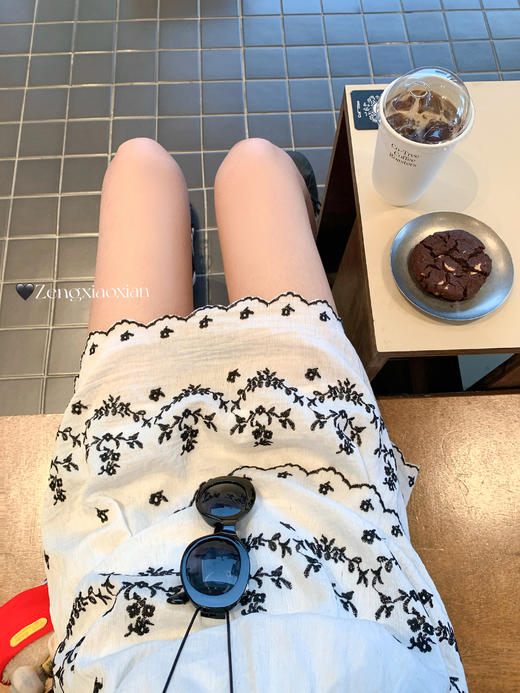 <曾小咸推荐>4.3现货秒杀！微信超特价！法式印花无袖衬衫+半身裙套装 日常279.99 立减120 秒杀159.99！ 商品图9