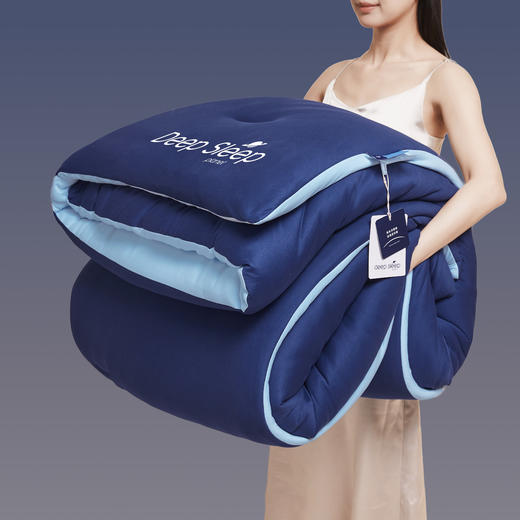 【品牌直发】加倍生活 深睡针织棉控温被pro 3色可选 春秋被/冬被/加厚冬被 1.5m被子2.0m被芯 2.2m保暖被 商品图4