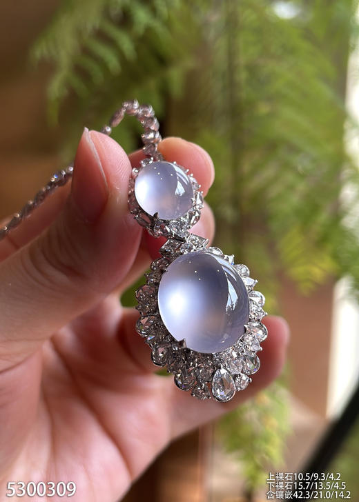 5300309，蛋面吊坠。具体价格微信咨询 商品图2