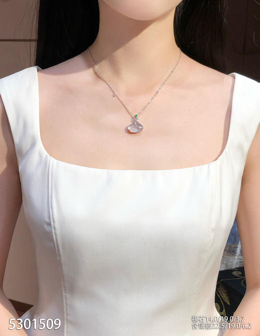 5301509，天鹅吊坠。具体价格微信咨询 商品图4