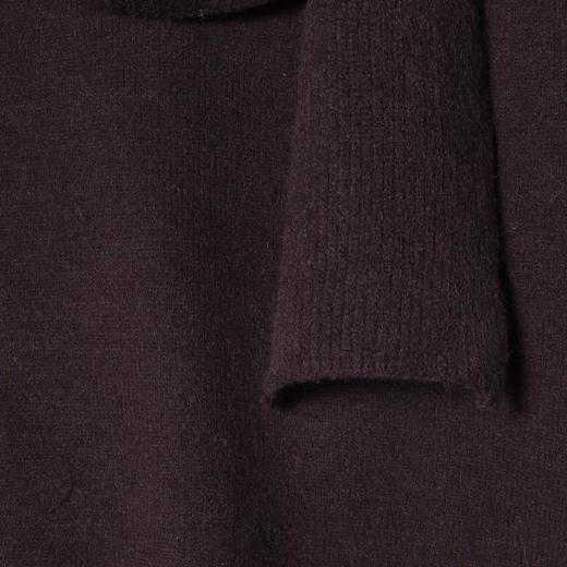 363SDSA秋冬新款痞帅男装美式复古可拆卸围巾V领毛衣百搭时尚针织衫 商品图2