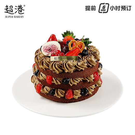 可可莓果 生日蛋糕 商品图1