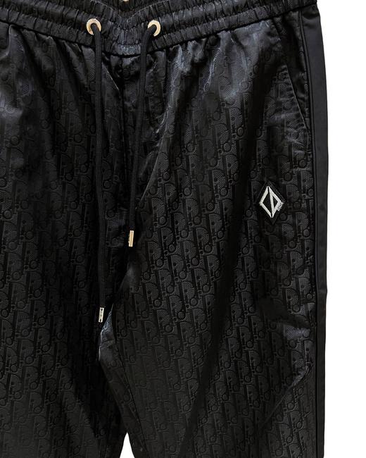 中性款双层暗花休闲裤长裤010 商品图2