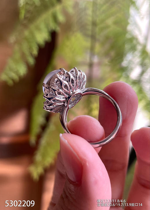 5302209，蛋面戒指。具体价格微信咨询 商品图5
