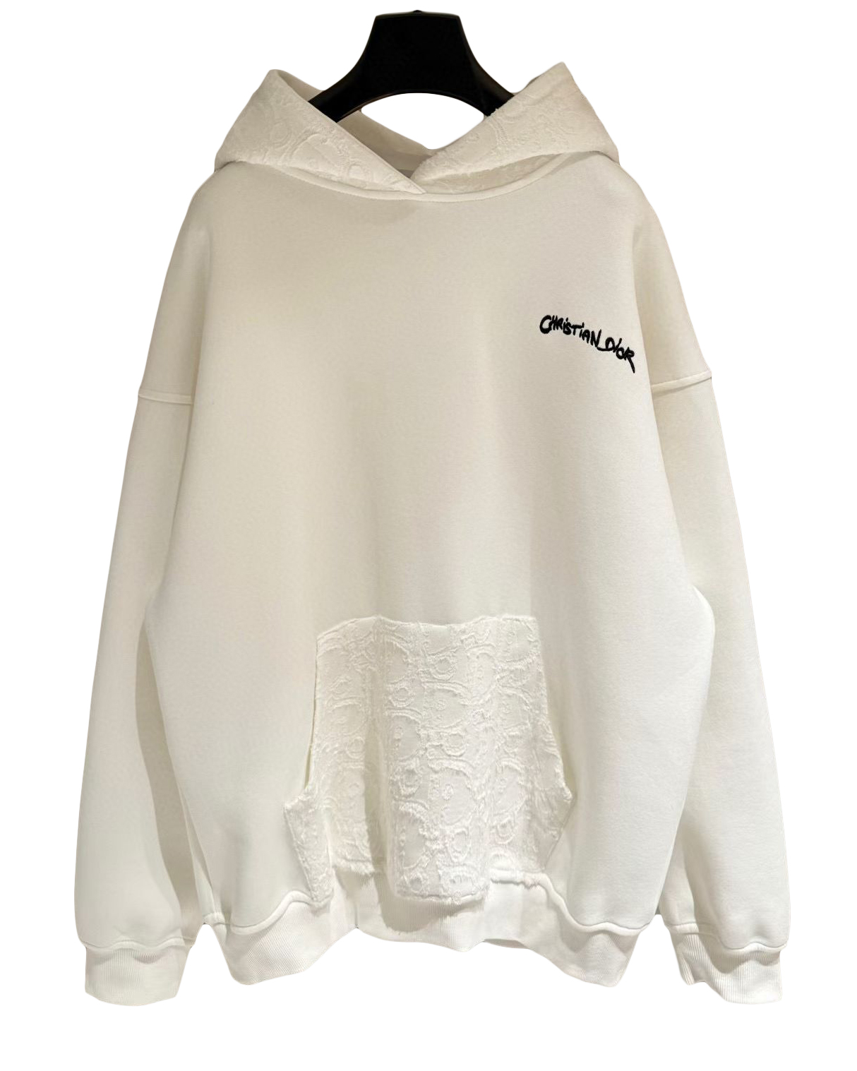 男款宽松连帽卫衣010