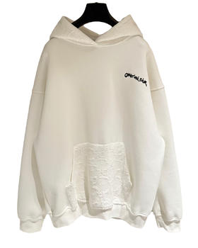 男款宽松连帽卫衣010