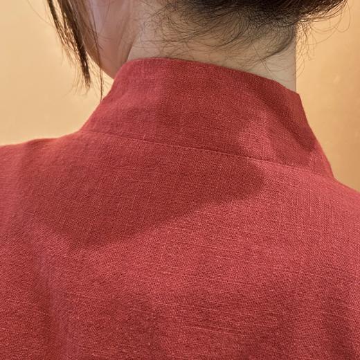 壁虎瑜伽【2510SY429】苎麻纱盘扣短开衫外套【5天发货】 商品图4