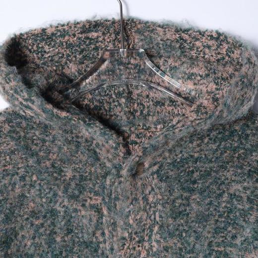 MY246SDSA男士秋冬新款痞帅男装美式撞色纽扣连帽针织衫毛衣百搭时尚 商品图2