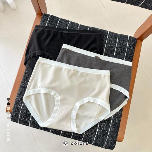 老米优品🎈3-5天发！3条一组！羊绒感云朵小内！《糯叽叽羊绒质感蝴蝶结点缀女款内裤》高弹不勒，舒适不挑人~ NK251003B 商品图3