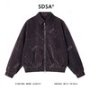 5603SDSA男士秋冬新款痞帅男装韩版扎染压线拉链翻领夹克时尚百搭外套 商品缩略图1