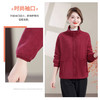 妈妈摇粒绒外套女秋装开衫外套新款中年人春秋洋气上衣老太太衣服 商品缩略图2