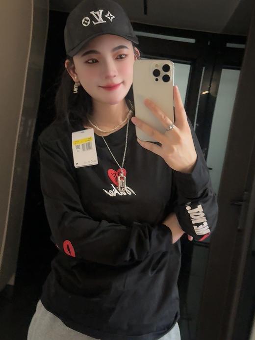 N&K舒适圆领套头长袖T恤 男款（HV9808）（蕾姐穿S） 商品图4