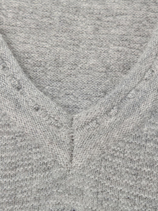 气质灰色无袖针织背心 秋冬叠穿神器时尚感拉满 商品图3