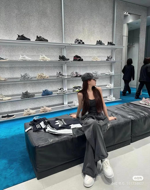 原版acne2025秋冬雪花洗阔腿裤哈伦裤 商品图10