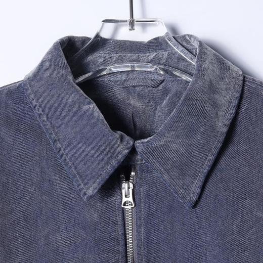 5603SDSA男士秋冬新款痞帅男装韩版扎染压线拉链翻领夹克时尚百搭外套 商品图2