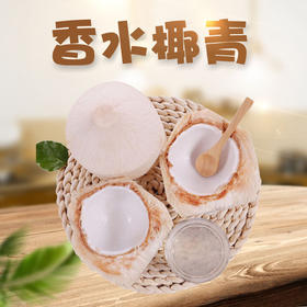 【原产地进口❗️泰国香水椰青】泰国特有的椰子品种，椰香味更浓自带奶香，椰肉嫩滑醇香，椰汁甘甜爽口，新鲜香水耶子孕妇小椰宝牛奶椰汁当季新鲜水果L