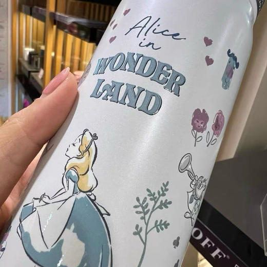 原单正品 THERMOS新品膳师，新品爱丽丝梦游仙境JNR500ml不锈钢保温杯子，原价298 商品图6
