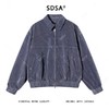 5603SDSA男士秋冬新款痞帅男装韩版扎染压线拉链翻领夹克时尚百搭外套 商品缩略图1