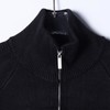 9975SDSA男士秋冬新款痞帅男装韩版纯色拉链口袋立领拉链毛衣外套百搭 商品缩略图2