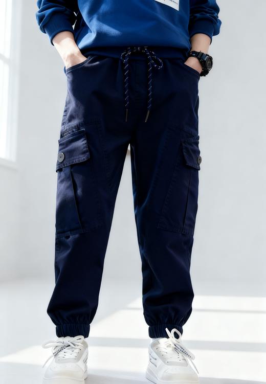 佐丹奴童装SS25商场新款多袋抽绳工装裤03115059 商品图0