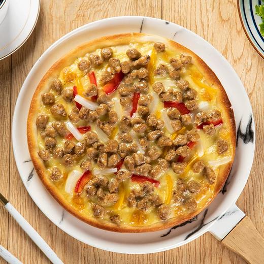 荷美尔牛肉风味披萨粒  比萨粒披萨原料 冷冻 披萨沙拉焗饭等 西餐原料 商品图2