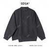 SDSA男士秋冬新款痞帅男装简约纯色不规则圆领卫衣百搭舒适卫衣 商品缩略图5