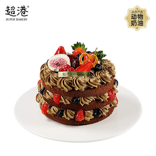 可可莓果 生日蛋糕 商品图0