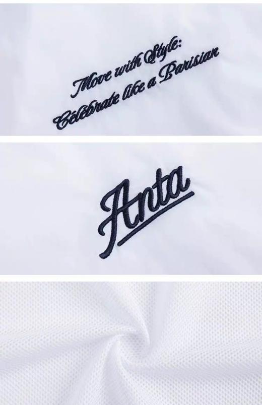 XY/安踏外套男女同款复古单夹克学院风运动户外宽松棒球服 152438607--1    雪花白色 商品图5