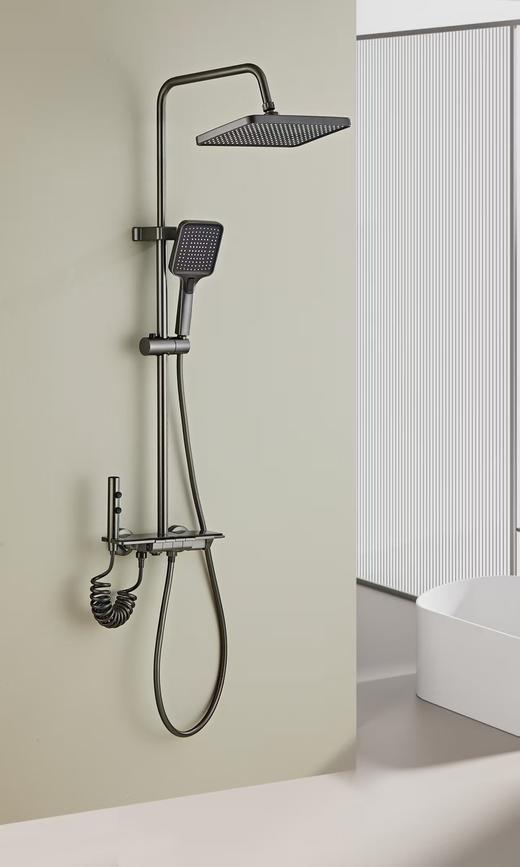 6080全铜阿古茹四档按键花洒-枪灰 商品图2