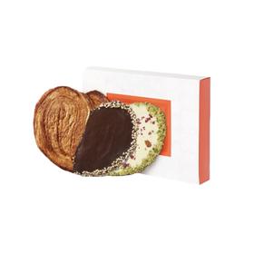 【女神节】【发出后不支持拦截退货】乔尔卢布松 白夜星空星厨蝴蝶酥（白巧+黑巧）230g