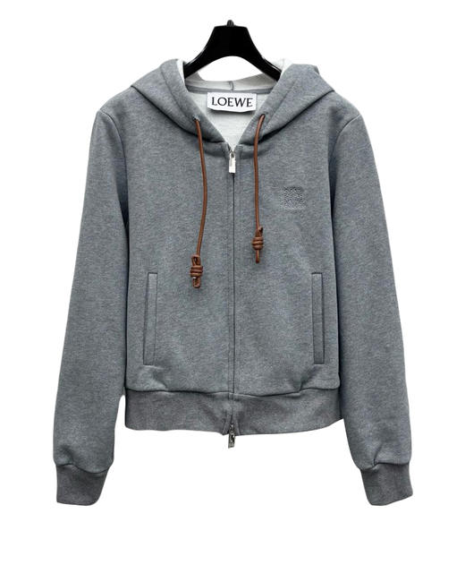 女款刺绣连帽抽绳外套014 商品图0