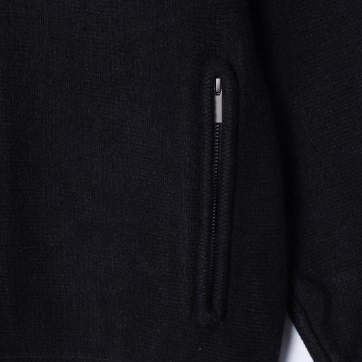 9975SDSA男士秋冬新款痞帅男装韩版纯色拉链口袋立领拉链毛衣外套百搭 商品图3